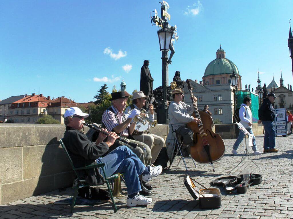 Oskars an der Moldau